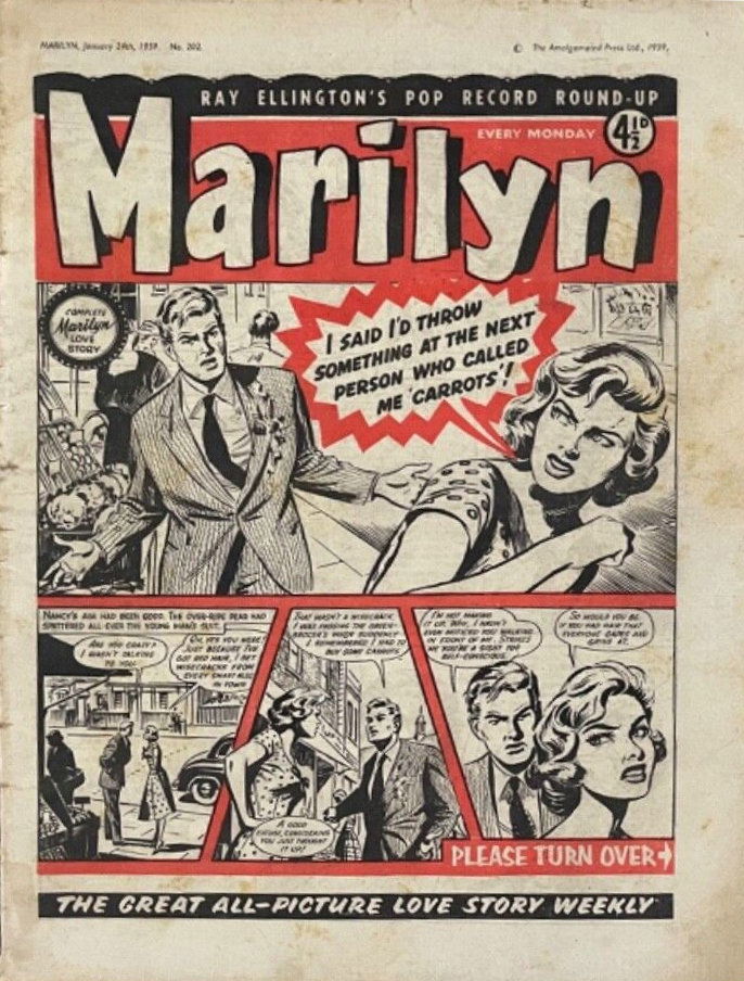 Marilyn (AP, 1955 series) #202 (24 January 1959)
