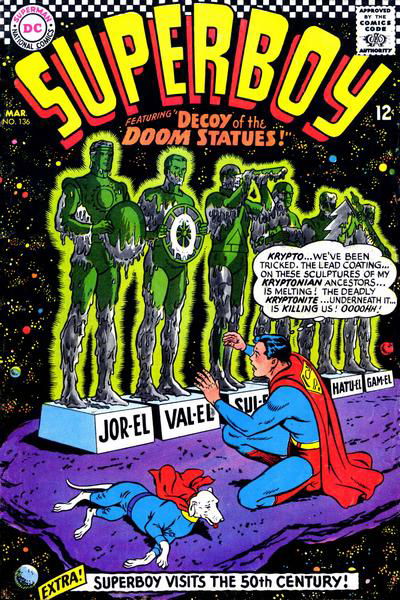 Superboy (DC, 1949 series) #136 (March 1967)