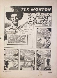 Tex Morton's Wild West Comics (Allied, 1947 series) v1#2 — The Pearl Pirates (page 1)