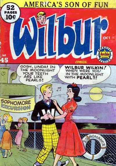 Wilbur Comics (Archie, 1944 series) #45 (October 1952)