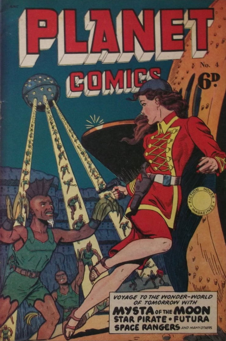 Planet Comics (Leisure, 1950? series) #4 ([April 1951?])