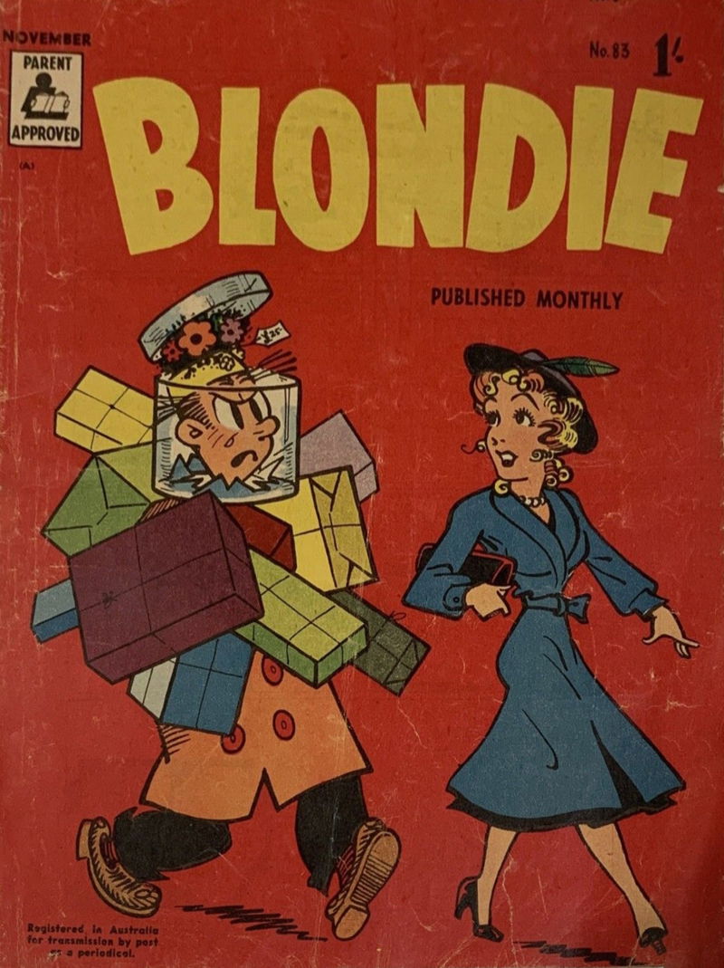 Blondie (ANL, 1953 series) #83 (November 1959)