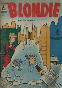 Blondie (ANL, 1953 series) #84 December 1959