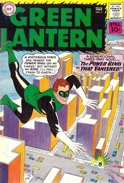 Green Lantern (DC, 1960 series) #5 March-April 1961