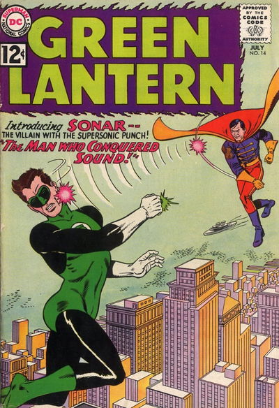 Green Lantern (DC, 1960 series) #14 July 1962