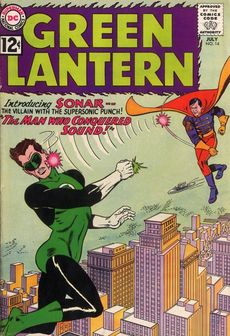 Green Lantern (DC, 1960 series) #14 (July 1962)