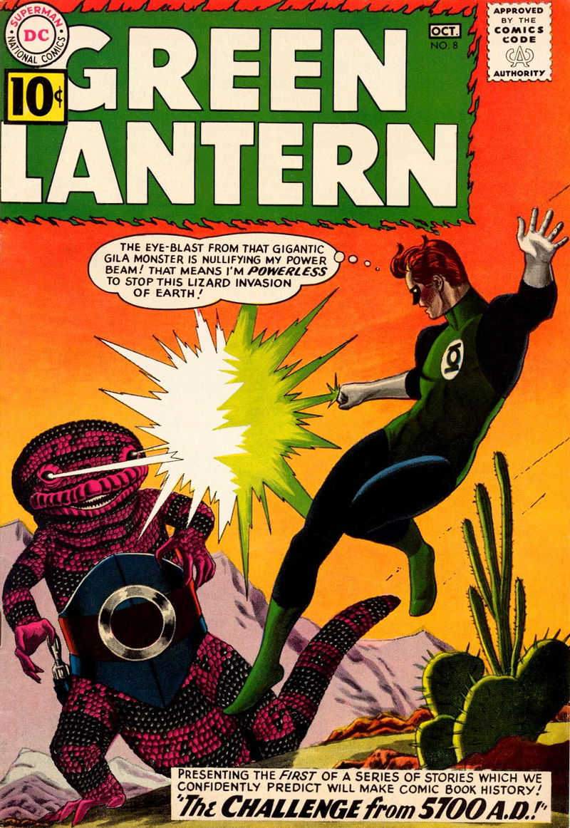 Green Lantern (DC, 1960 series) #8 (September-October 1961)