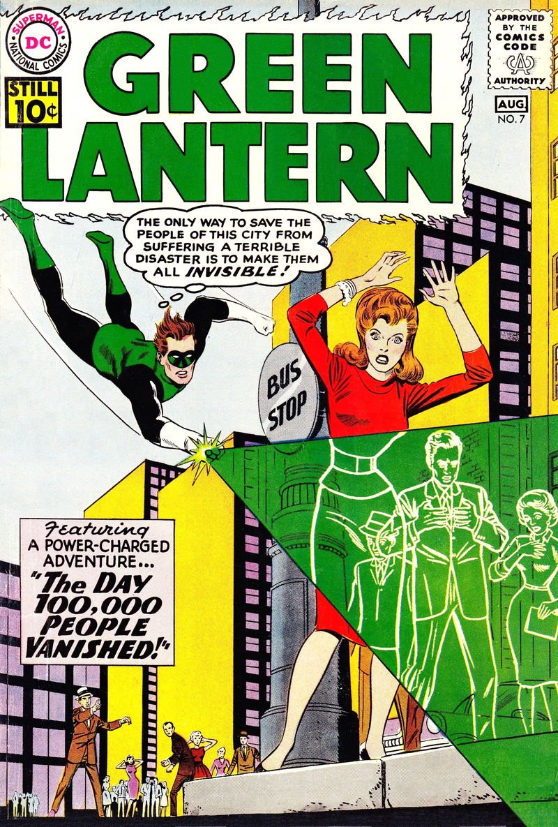 Green Lantern (DC, 1960 series) #7 (July-August 1961)