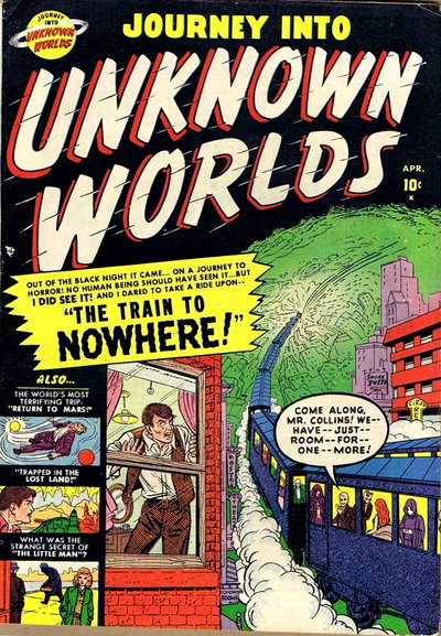 Journey into Unknown Worlds  #4 (April 1951)