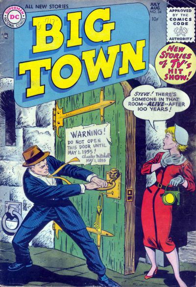 Big Town (DC, 1951 series) #34 (July-August 1955)