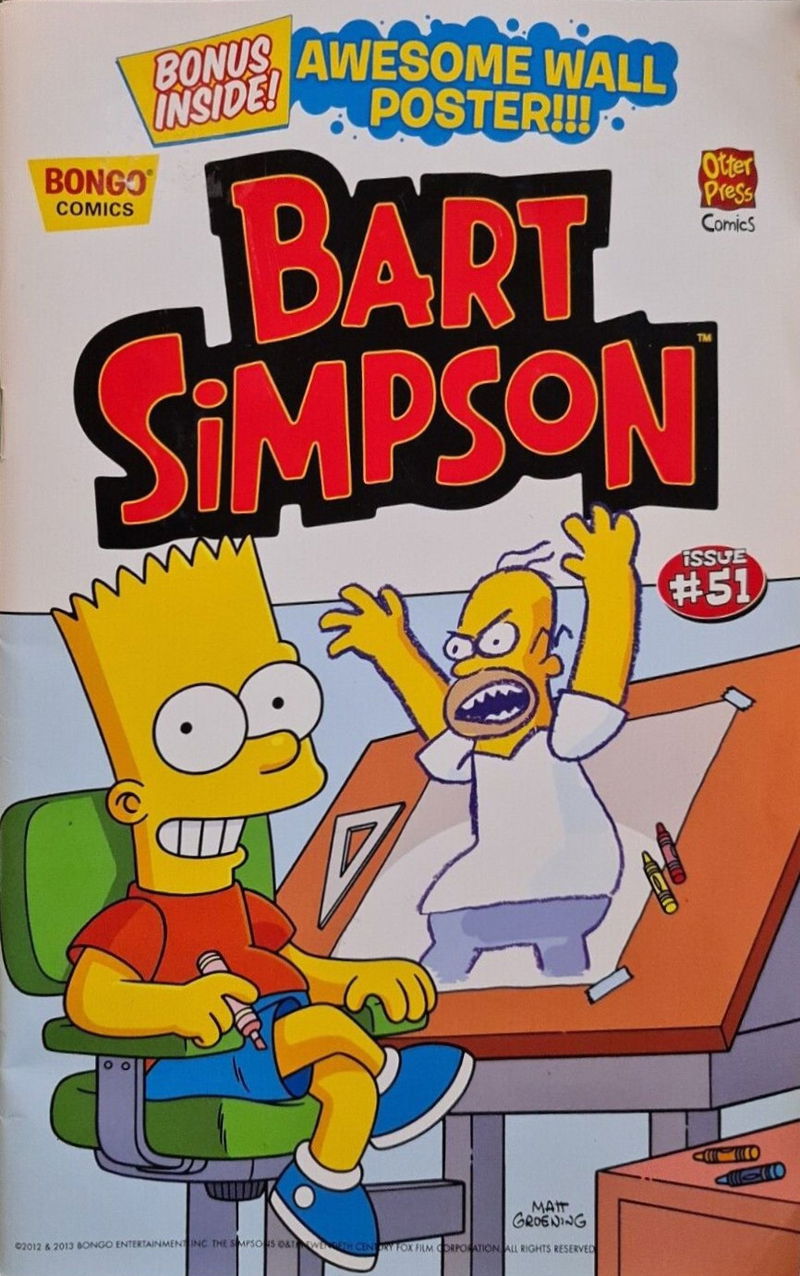 Simpsons Comics Presents Bart Simpson (Otter Press, 2000? series) #51 ([March 2013?])