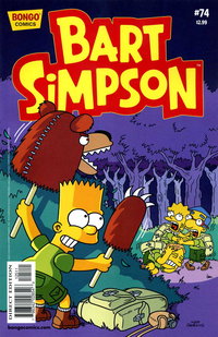 Simpsons Comics Presents Bart Simpson (Bongo, 2000 series)  #74 ([August] 2012)
