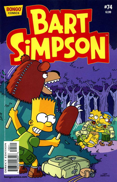 Simpsons Comics Presents Bart Simpson  #74 ([August] 2012)
