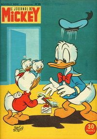 Le Journal de Mickey (Hachette, 1952 series)  #95 (21 mars 1954) — Untitled