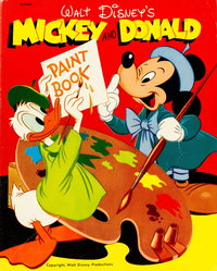 Walt Disney's Mickey and Donald Paint Book (Whitman, 1949 series)  #217025 ([1949?])