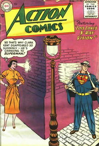 Action Comics (DC, 1938 series)  #202 (March 1955) — Lois Lane's X-Ray Vision!