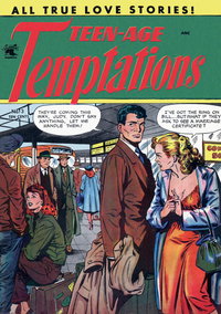 Teen-Age Temptations (St. John, 1952 series)  #3 (August 1953)