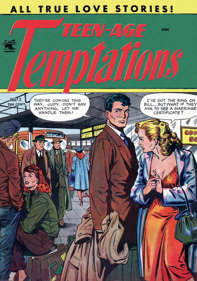 Teen-Age Temptations  #3 (August 1953)