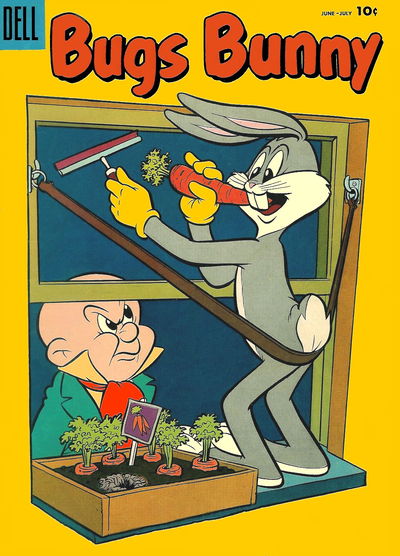 Bugs Bunny (Dell, 1952 series) #43 June-July 1955