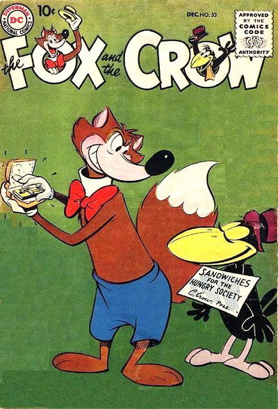 The Fox and the Crow (DC, 1952 series) #53 December 1958