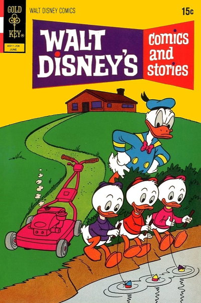 Walt Disney's Comics and Stories  v32#9 (381) (June 1972)