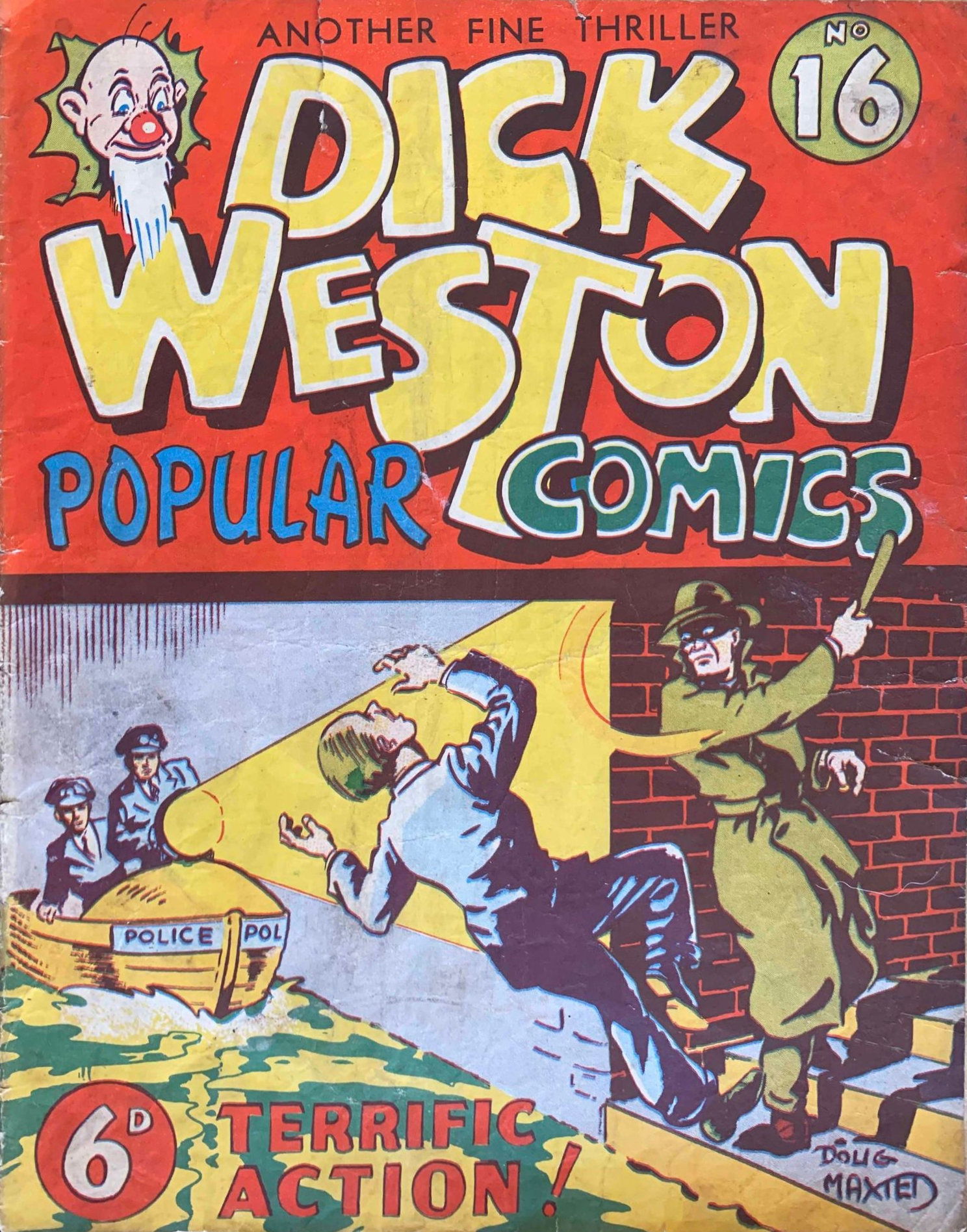 Dick Weston Popular Comics (Hoffmann, 1950? series) #16 ([April 1950?])