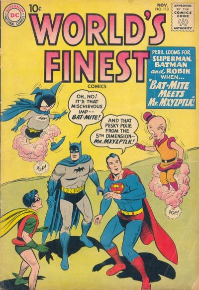 World's Finest Comics (DC, 1941 series) #113 (November 1960)