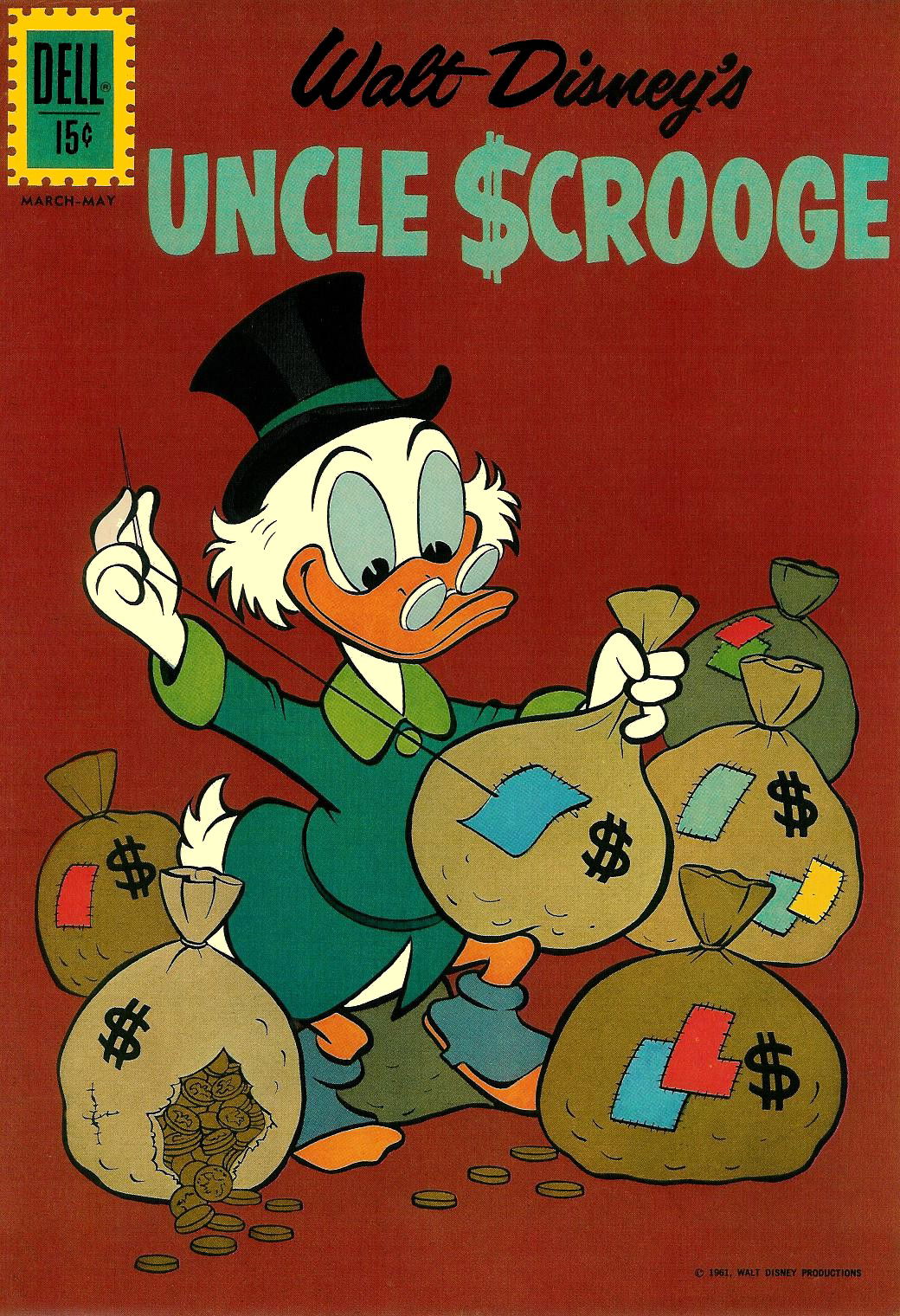 Walt Disney's Uncle Scrooge (Dell, 1953 series) #37 (March-May 1962)