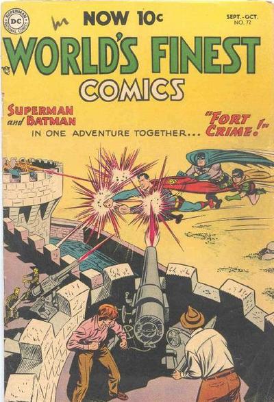 World's Finest Comics (DC, 1941 series) #72 (September-October 1954)