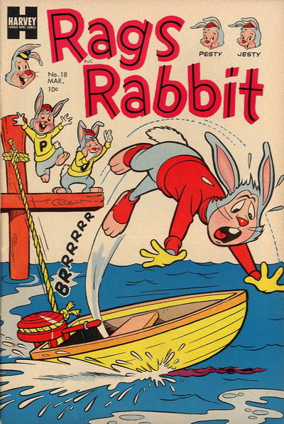 Rags Rabbit (Harvey, 1951 series) #18 (March 1954)
