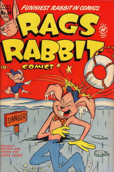 Rags Rabbit (Harvey, 1951 series) #14 (December 1951)