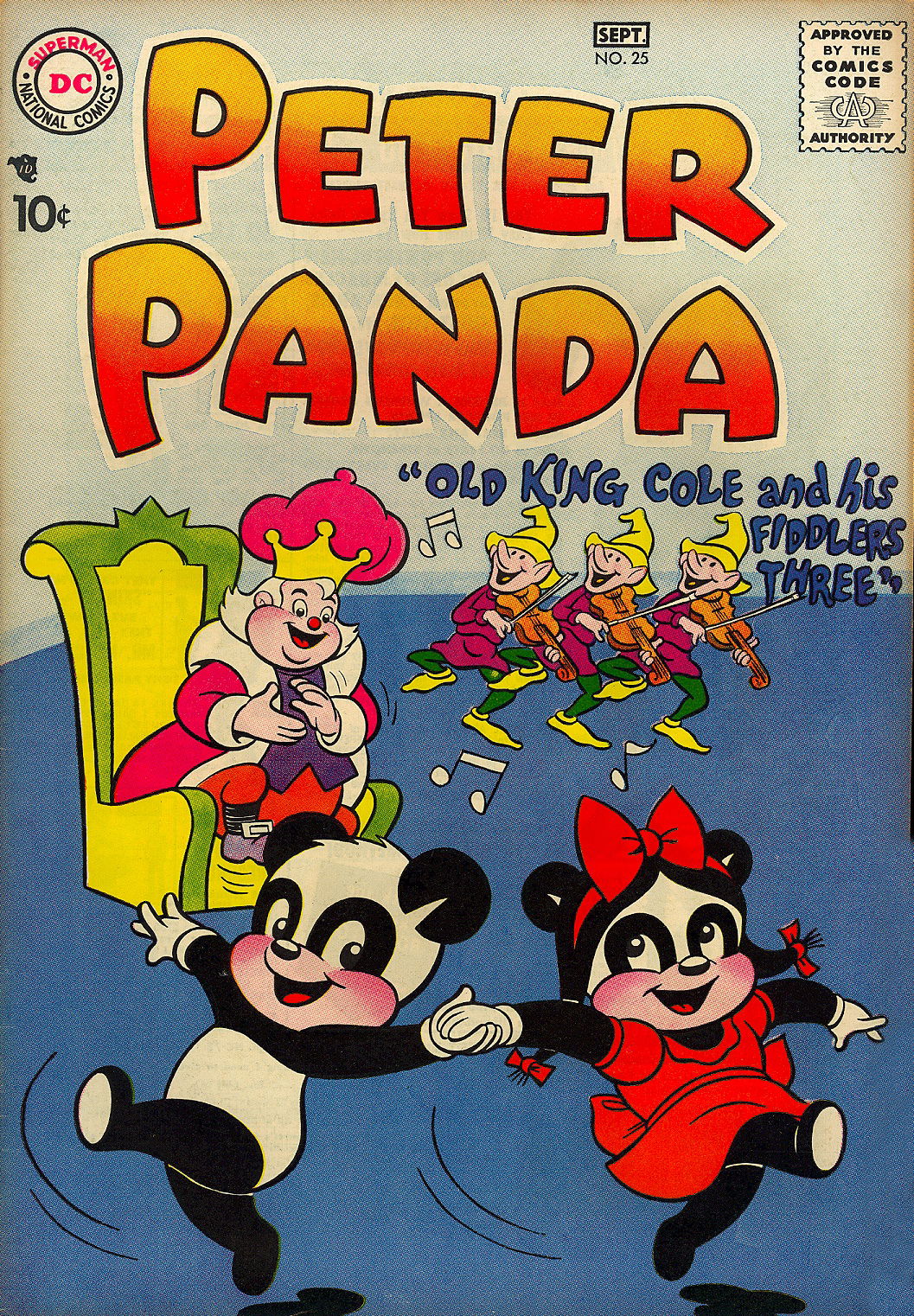 Peter Panda (DC, 1953 series) #25 (August-September 1957)