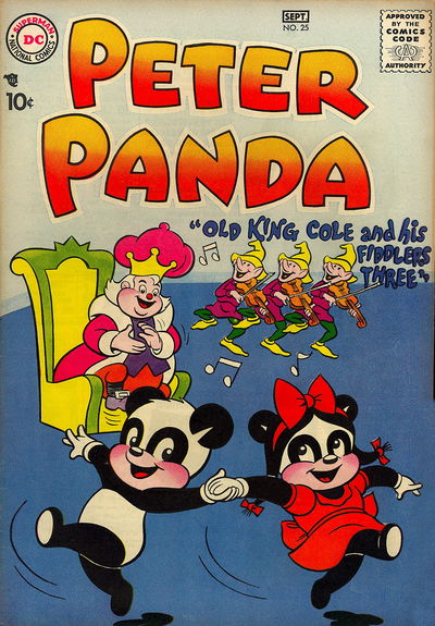 Peter Panda (DC, 1953 series) #25 (August-September 1957)