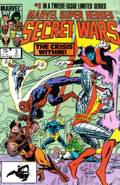 Marvel Super-Heroes Secret Wars  #3 (July 1984)