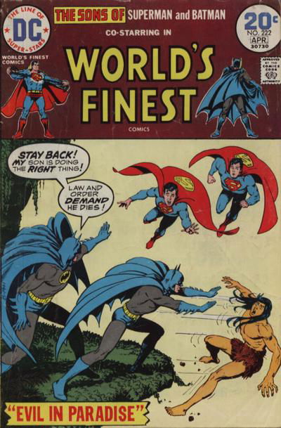 World's Finest Comics (DC, 1941 series) #222 March-April 1974