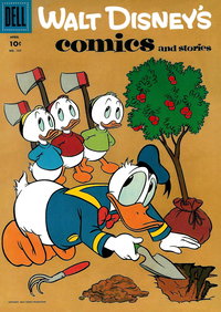 Walt Disney's Comics and Stories (Dell, 1940 series)  v16#7 (187) (April 1956)