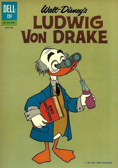 Walt Disney's Ludwig Von Drake  #4 (June-August 1962)