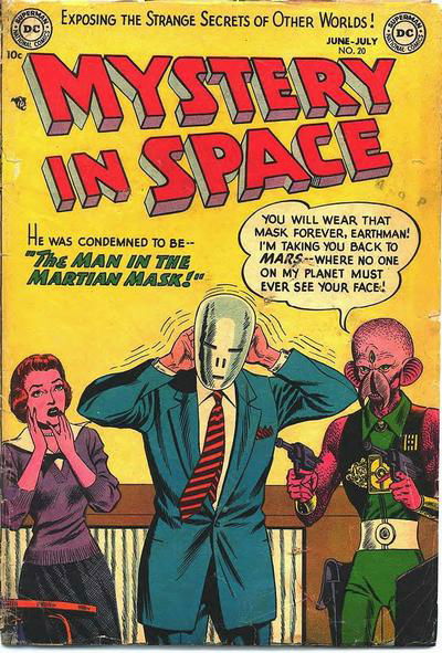 Mystery in Space (DC, 1951 series) #20 June-July 1954