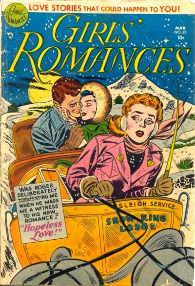 Girls' Romances (DC, 1950 series) #25 (February-March 1954)