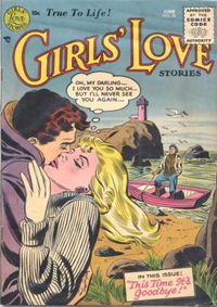 Girls' Love Stories (DC, 1949 series) #35 May-June 1955