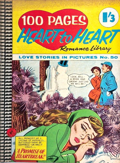 Heart to Heart Romance Library (Colour Comics, 1958 series) #50