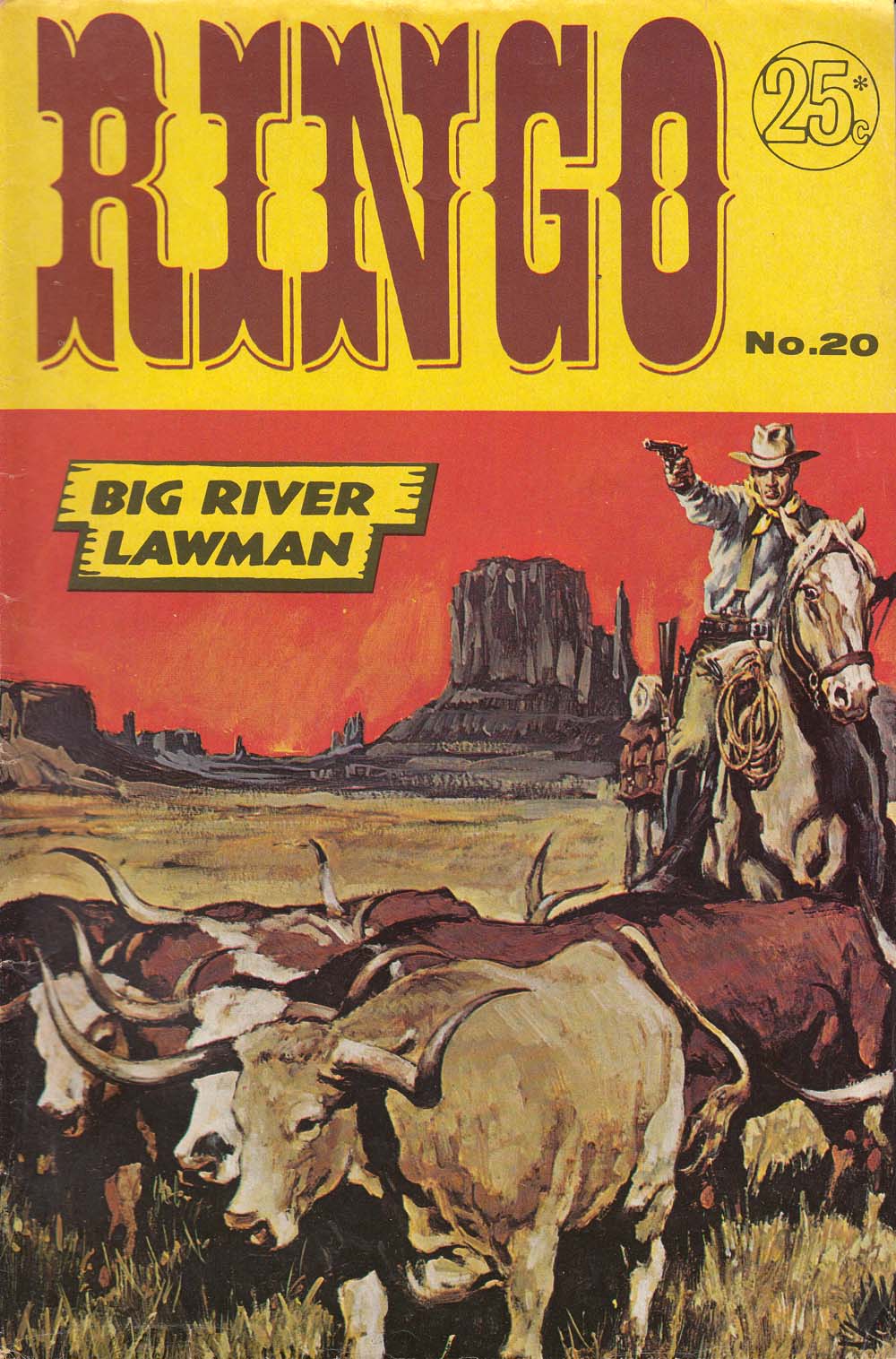 Ringo (Sport Magazine, 1967 series) #20 (June 1972)