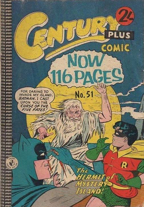 Century Plus Comic (Colour Comics, 1960 series) #51 ([August 1960?])