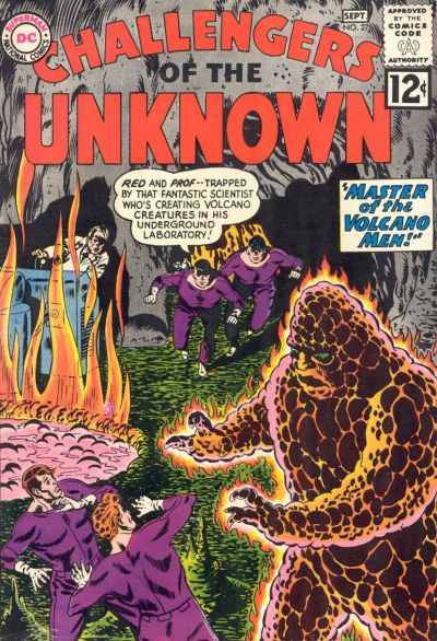 Challengers of the Unknown (DC, 1958 series) #27 (August-September 1962)