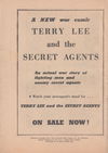 Kent Blake of the Secret Service (Calvert, 1953 series) #9 — A New War Comic Terry Lee and the Secret Agents (page 1)