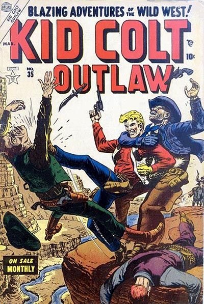 Kid Colt Outlaw (Marvel, 1949 series) #35 (March 1954)