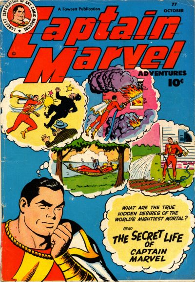 Captain Marvel Adventures (Fawcett, 1941 series) #77 (October 1947)