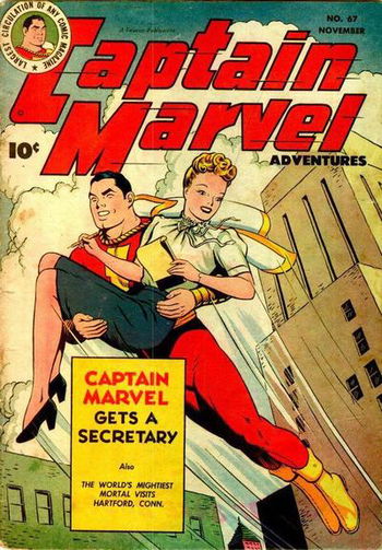 Captain Marvel Gets a Secretary