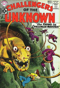 Challengers of the Unknown (DC, 1958 series)  #22 (October-November 1961)