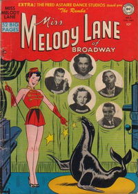 Miss Melody Lane of Broadway (DC, 1950? series) #3 June-July 1950